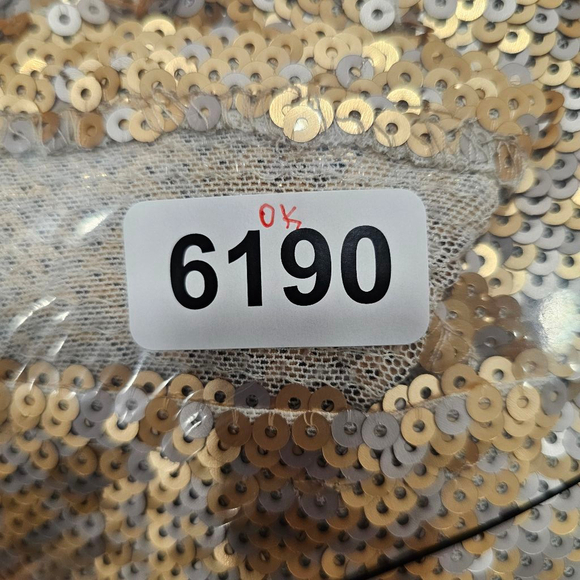 Show Me Your Mumu Taylor Tube Dress Gold Ombre Sequins Sz XL - Picture 10 of 10